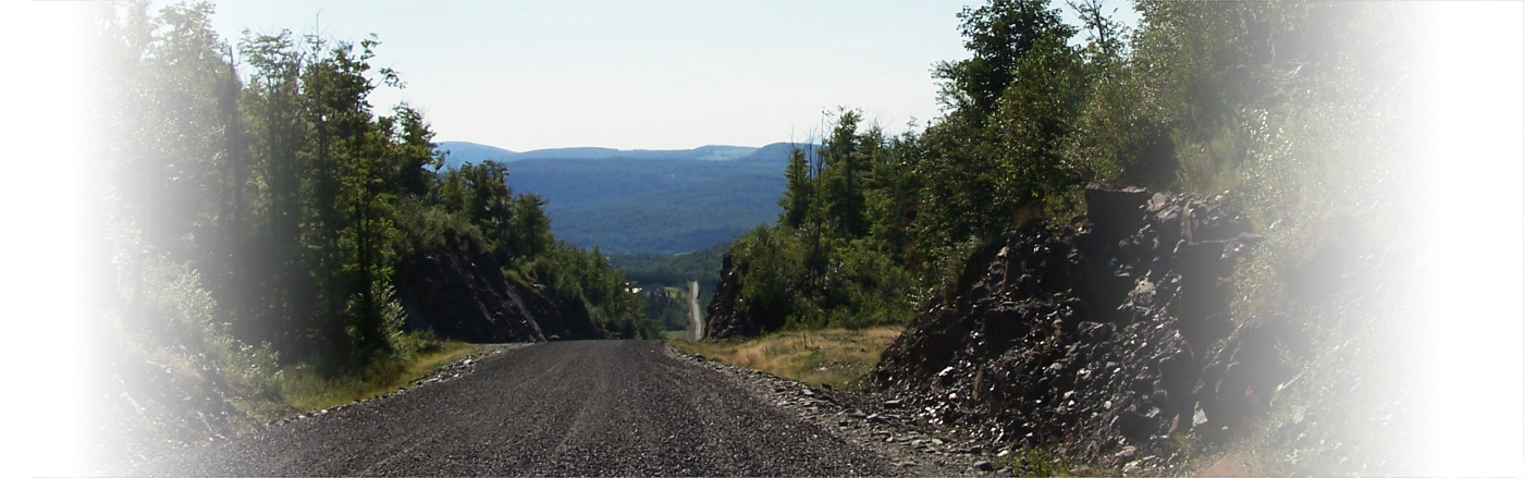 Paysage d'automne de la Municipalité de Dixville, Québec